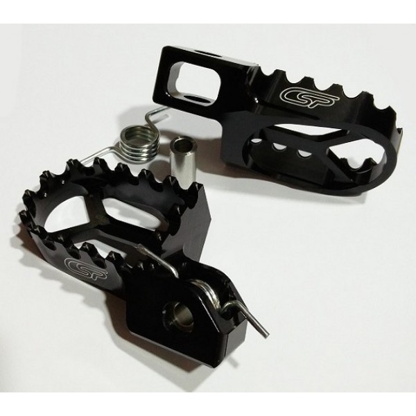 Pedane Arretrate 14mm COSTA SPECIAL PARTS (Nero) Pedane Arretrate 14mm COSTA SPECIAL PARTS (Nero)
